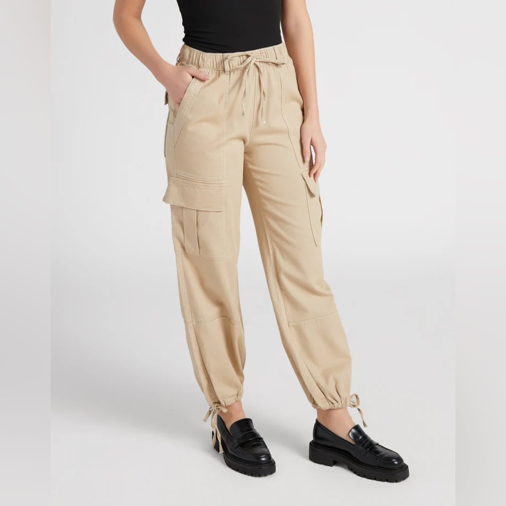 Z supply cargo pants in beige